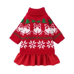 Small Dog Clothes| Dog Christmas Dresses